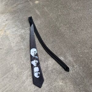 Ralph Marlin Three 3 Stooges Larry Moe Curly Men's Tie Necktie 1992